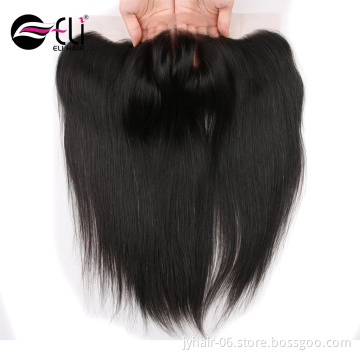 Factory Wholesale Top Quality 100% Human Hair Cheap Lace Frontals With Baby Hair